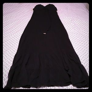 Black Energie maxi dress